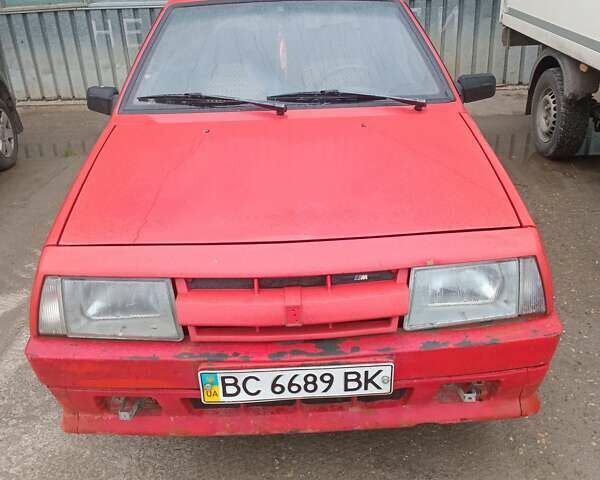 Красный ВАЗ 2109, объемом двигателя 1.5 л и пробегом 100 тыс. км за 550 $, фото 2 на Automoto.ua