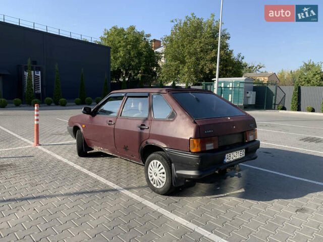 Красный ВАЗ 2109, объемом двигателя 1.29 л и пробегом 300 тыс. км за 900 $, фото 5 на Automoto.ua