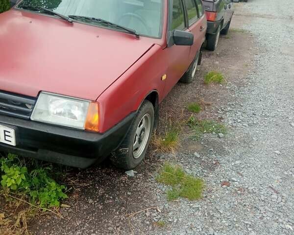 Красный ВАЗ 2109, объемом двигателя 1.29 л и пробегом 100 тыс. км за 800 $, фото 6 на Automoto.ua