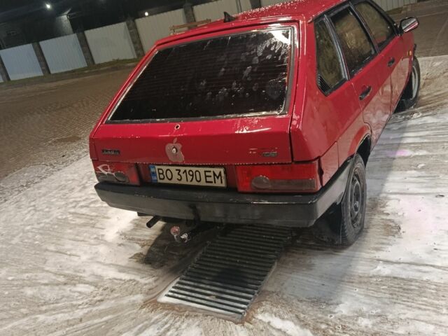 Червоний ВАЗ 2109, об'ємом двигуна 1.5 л та пробігом 1 тис. км за 600 $, фото 2 на Automoto.ua