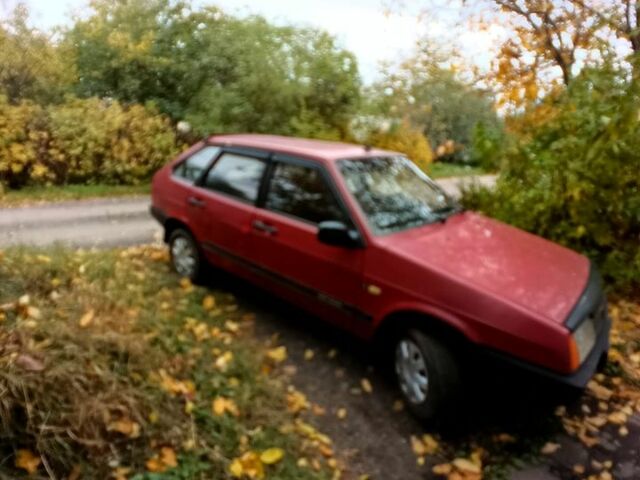 Красный ВАЗ 2109, объемом двигателя 1.3 л и пробегом 414 тыс. км за 1200 $, фото 4 на Automoto.ua