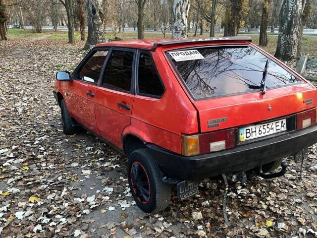 Красный ВАЗ 2109, объемом двигателя 0 л и пробегом 456 тыс. км за 950 $, фото 3 на Automoto.ua