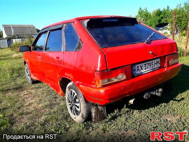 Красный ВАЗ 2109, объемом двигателя 1.3 л и пробегом 135 тыс. км за 590 $, фото 1 на Automoto.ua