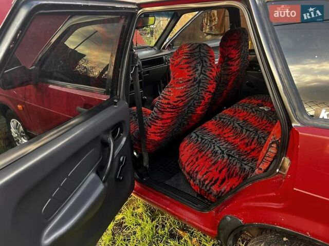 Красный ВАЗ 2109, объемом двигателя 1.5 л и пробегом 250 тыс. км за 1300 $, фото 4 на Automoto.ua