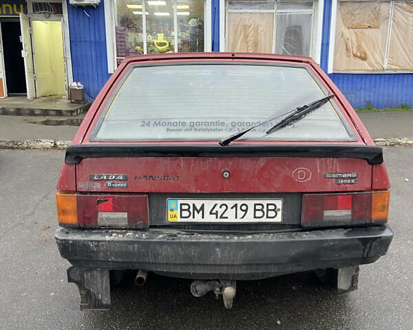 Красный ВАЗ 2109, объемом двигателя 1.5 л и пробегом 70 тыс. км за 750 $, фото 3 на Automoto.ua