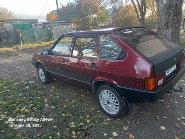 Красный ВАЗ 2109, объемом двигателя 1.3 л и пробегом 450 тыс. км за 1542 $, фото 3 на Automoto.ua