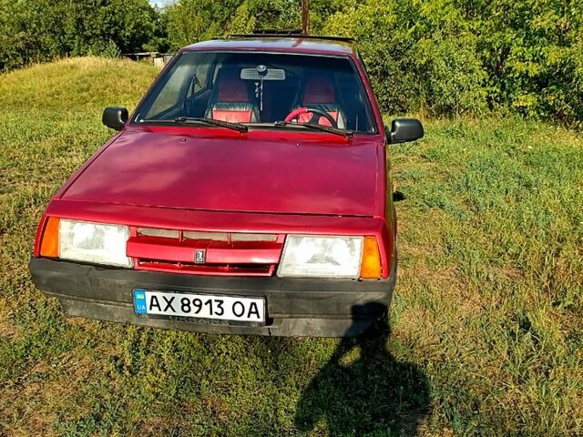 Красный ВАЗ 2109, объемом двигателя 1.3 л и пробегом 52 тыс. км за 1100 $, фото 4 на Automoto.ua