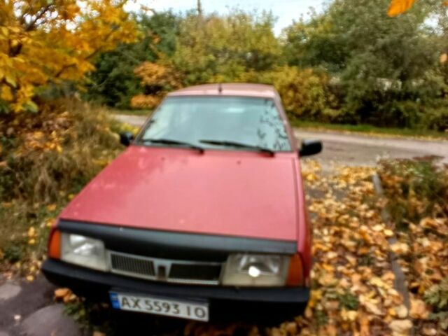 Красный ВАЗ 2109, объемом двигателя 1.3 л и пробегом 414 тыс. км за 1200 $, фото 1 на Automoto.ua