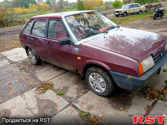 Червоний ВАЗ 2109, об'ємом двигуна 1.5 л та пробігом 0 тис. км за 500 $, фото 2 на Automoto.ua