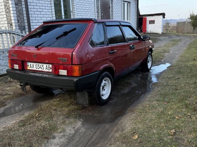 Красный ВАЗ 2109, объемом двигателя 1.5 л и пробегом 80 тыс. км за 1100 $, фото 4 на Automoto.ua