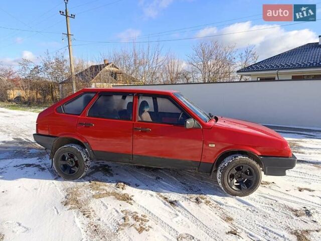 Красный ВАЗ 2109, объемом двигателя 1.5 л и пробегом 100 тыс. км за 1350 $, фото 3 на Automoto.ua