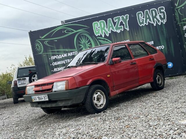 Красный ВАЗ 2109, объемом двигателя 1.3 л и пробегом 230 тыс. км за 550 $, фото 2 на Automoto.ua