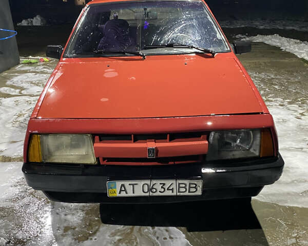 Красный ВАЗ 2109, объемом двигателя 1.6 л и пробегом 270 тыс. км за 1100 $, фото 4 на Automoto.ua