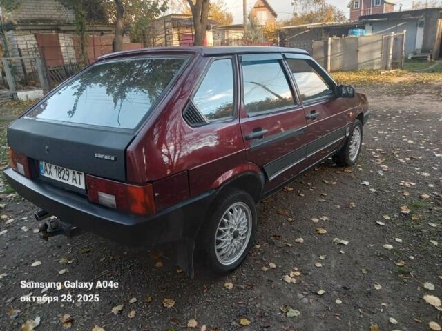 Красный ВАЗ 2109, объемом двигателя 1.3 л и пробегом 450 тыс. км за 1542 $, фото 4 на Automoto.ua