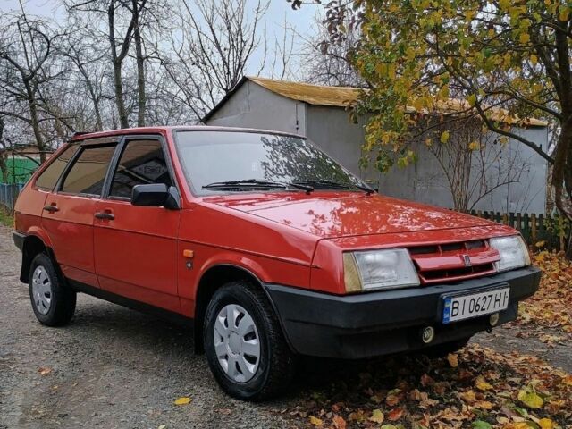 Красный ВАЗ 2109, объемом двигателя 1.3 л и пробегом 252 тыс. км за 1220 $, фото 9 на Automoto.ua