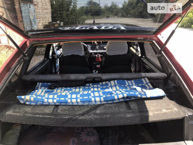 Красный ВАЗ 2109, объемом двигателя 1.3 л и пробегом 299 тыс. км за 1250 $, фото 4 на Automoto.ua