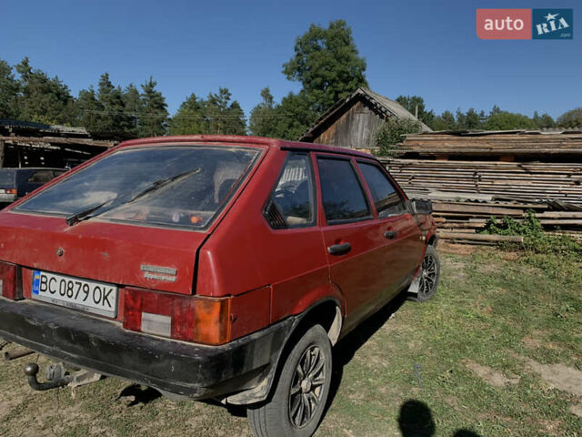 Красный ВАЗ 2109, объемом двигателя 1.3 л и пробегом 50 тыс. км за 850 $, фото 17 на Automoto.ua