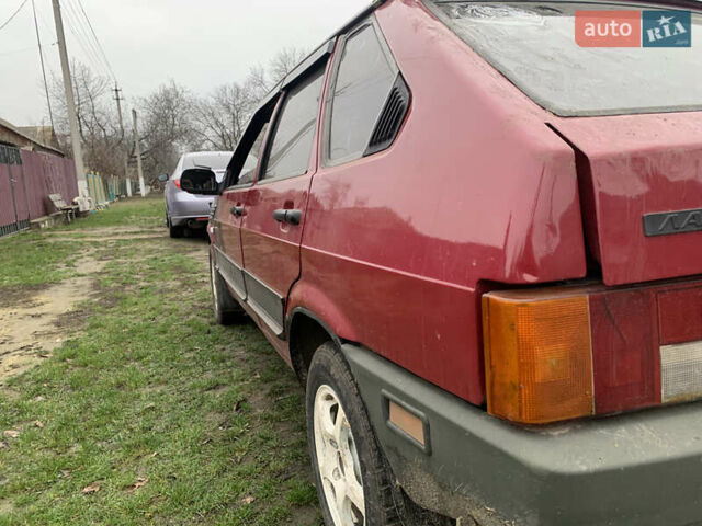 Красный ВАЗ 2109, объемом двигателя 1.5 л и пробегом 200 тыс. км за 1200 $, фото 6 на Automoto.ua