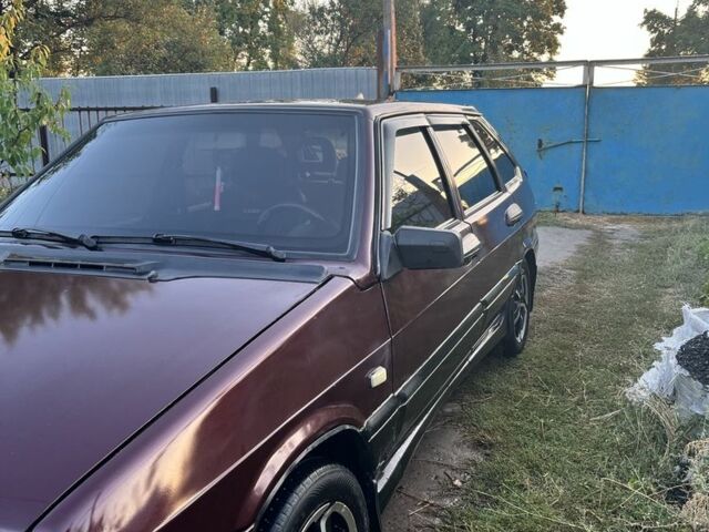 Красный ВАЗ 2109, объемом двигателя 1.3 л и пробегом 200 тыс. км за 1430 $, фото 2 на Automoto.ua