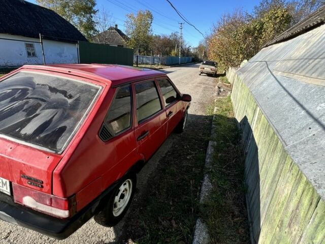 Красный ВАЗ 2109, объемом двигателя 1.5 л и пробегом 200 тыс. км за 850 $, фото 4 на Automoto.ua