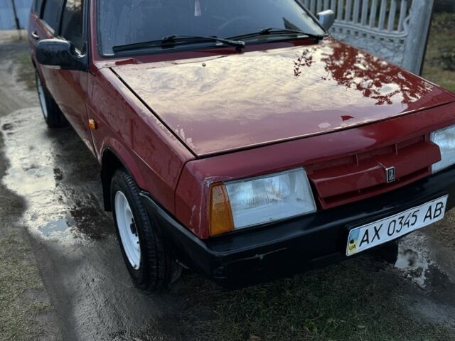 Красный ВАЗ 2109, объемом двигателя 1.5 л и пробегом 80 тыс. км за 1100 $, фото 7 на Automoto.ua