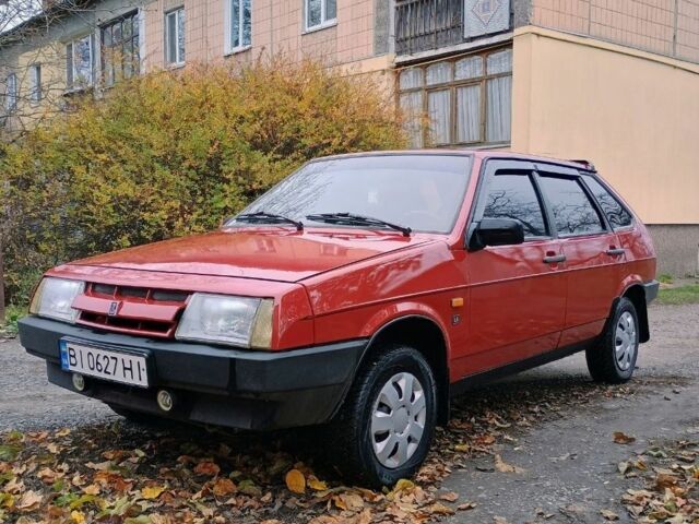 Красный ВАЗ 2109, объемом двигателя 1.3 л и пробегом 252 тыс. км за 1220 $, фото 8 на Automoto.ua