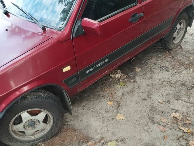 Красный ВАЗ 2109, объемом двигателя 1 л и пробегом 400 тыс. км за 900 $, фото 2 на Automoto.ua