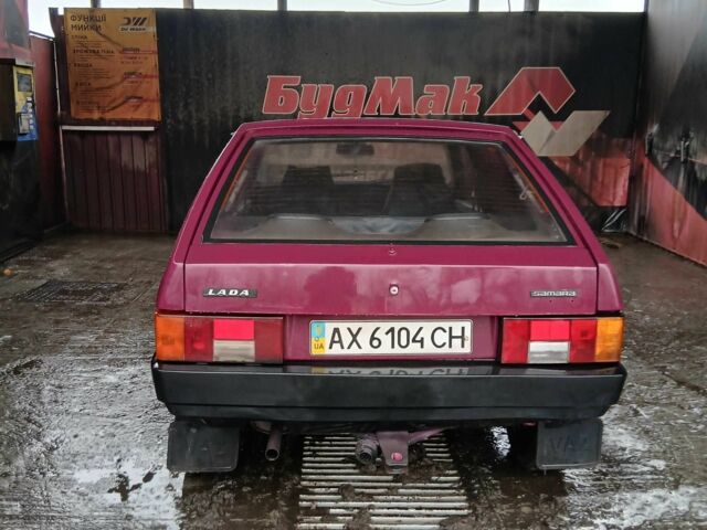 Красный ВАЗ 2109, объемом двигателя 1.5 л и пробегом 84 тыс. км за 1107 $, фото 1 на Automoto.ua