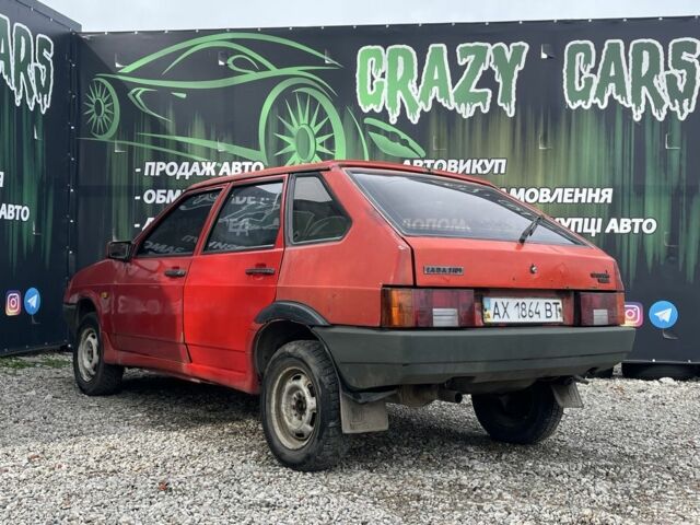 Красный ВАЗ 2109, объемом двигателя 1.3 л и пробегом 230 тыс. км за 550 $, фото 7 на Automoto.ua
