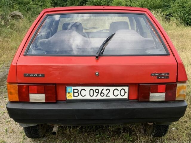 Красный ВАЗ 2109, объемом двигателя 1.1 л и пробегом 28 тыс. км за 650 $, фото 3 на Automoto.ua