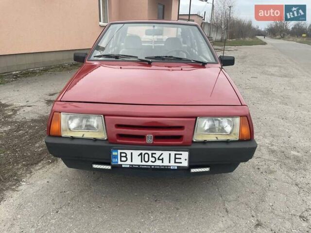 Красный ВАЗ 2109, объемом двигателя 1.3 л и пробегом 114 тыс. км за 1700 $, фото 1 на Automoto.ua