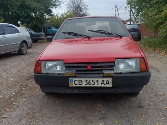 Красный ВАЗ 2109, объемом двигателя 1.3 л и пробегом 77 тыс. км за 1200 $, фото 2 на Automoto.ua