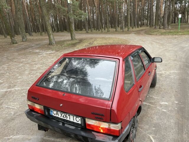 Червоний ВАЗ 2109, об'ємом двигуна 1.3 л та пробігом 145 тис. км за 1300 $, фото 2 на Automoto.ua
