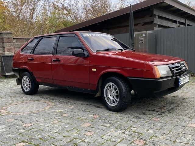 Червоний ВАЗ 2109, об'ємом двигуна 1.3 л та пробігом 100 тис. км за 600 $, фото 1 на Automoto.ua