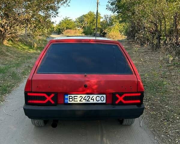 Красный ВАЗ 2109, объемом двигателя 1.5 л и пробегом 1 тыс. км за 1500 $, фото 4 на Automoto.ua