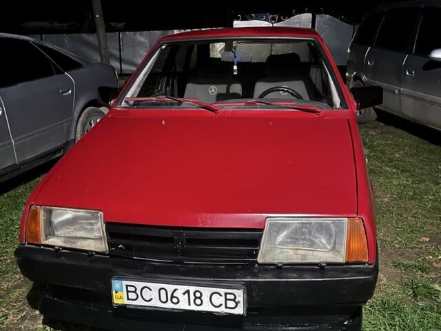 Червоний ВАЗ 2109, об'ємом двигуна 1.5 л та пробігом 200 тис. км за 450 $, фото 1 на Automoto.ua
