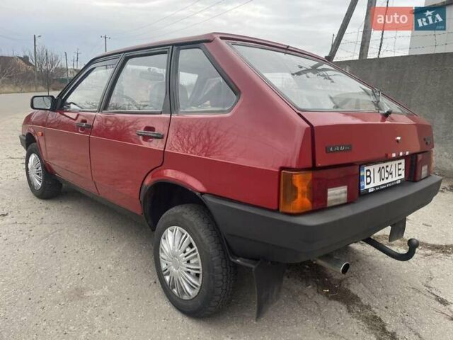 Красный ВАЗ 2109, объемом двигателя 1.3 л и пробегом 114 тыс. км за 1700 $, фото 2 на Automoto.ua