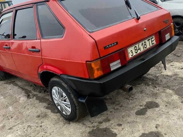 Красный ВАЗ 2109, объемом двигателя 1.5 л и пробегом 3 тыс. км за 850 $, фото 4 на Automoto.ua