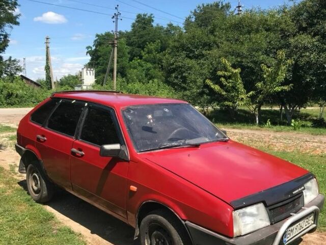 Красный ВАЗ 2109, объемом двигателя 1.5 л и пробегом 25 тыс. км за 650 $, фото 6 на Automoto.ua