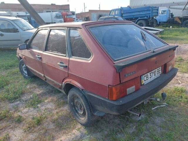 Красный ВАЗ 2109, объемом двигателя 1.3 л и пробегом 18 тыс. км за 474 $, фото 4 на Automoto.ua