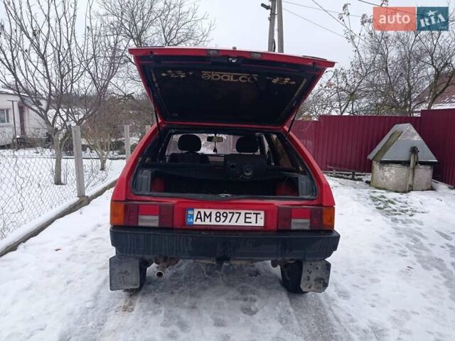 Червоний ВАЗ 2109, об'ємом двигуна 1.3 л та пробігом 100 тис. км за 1100 $, фото 3 на Automoto.ua