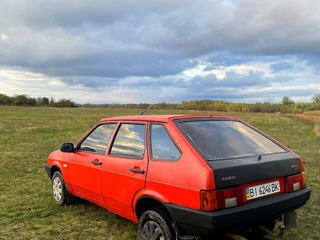 Красный ВАЗ 2109, объемом двигателя 1.5 л и пробегом 0 тыс. км за 950 $, фото 4 на Automoto.ua