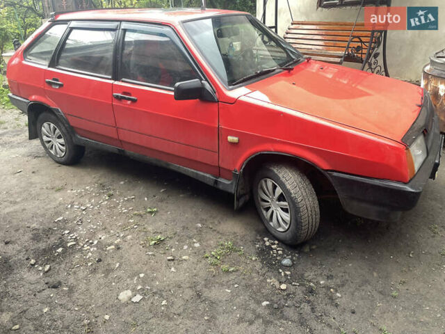ВАЗ 2109 1992 в Черновцах на Automoto.ua Красный ВАЗ 2109, объемом двигателя 1.5 л и пробегом 175 тыс. км за 1200 $, фото 1 на Automoto.ua