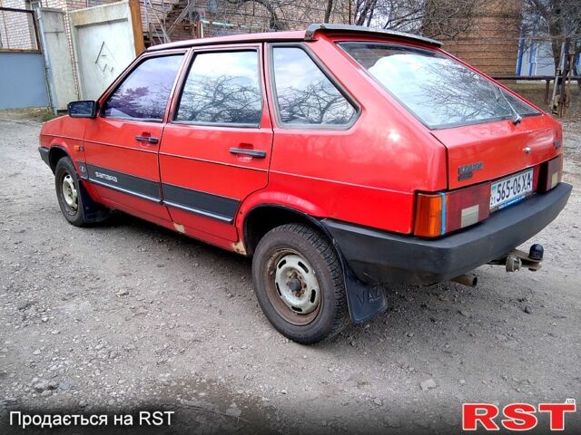 Красный ВАЗ 2109, объемом двигателя 15 л и пробегом 0 тыс. км за 1080 $, фото 9 на Automoto.ua