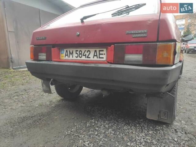 Красный ВАЗ 2109, объемом двигателя 1.5 л и пробегом 150 тыс. км за 1400 $, фото 6 на Automoto.ua