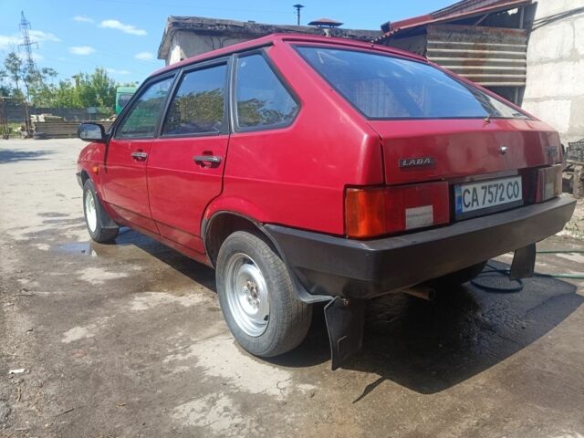 Червоний ВАЗ 2109, об'ємом двигуна 1.3 л та пробігом 170 тис. км за 950 $, фото 1 на Automoto.ua