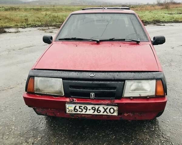 Красный ВАЗ 2109, объемом двигателя 1.1 л и пробегом 120 тыс. км за 600 $, фото 4 на Automoto.ua