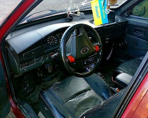 Красный ВАЗ 2109, объемом двигателя 1.5 л и пробегом 250 тыс. км за 1850 $, фото 6 на Automoto.ua