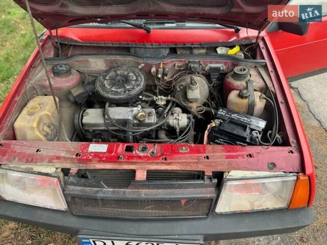 Красный ВАЗ 2109, объемом двигателя 1.1 л и пробегом 82 тыс. км за 550 $, фото 3 на Automoto.ua