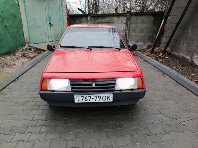 Красный ВАЗ 2109, объемом двигателя 0 л и пробегом 150 тыс. км за 1150 $, фото 1 на Automoto.ua